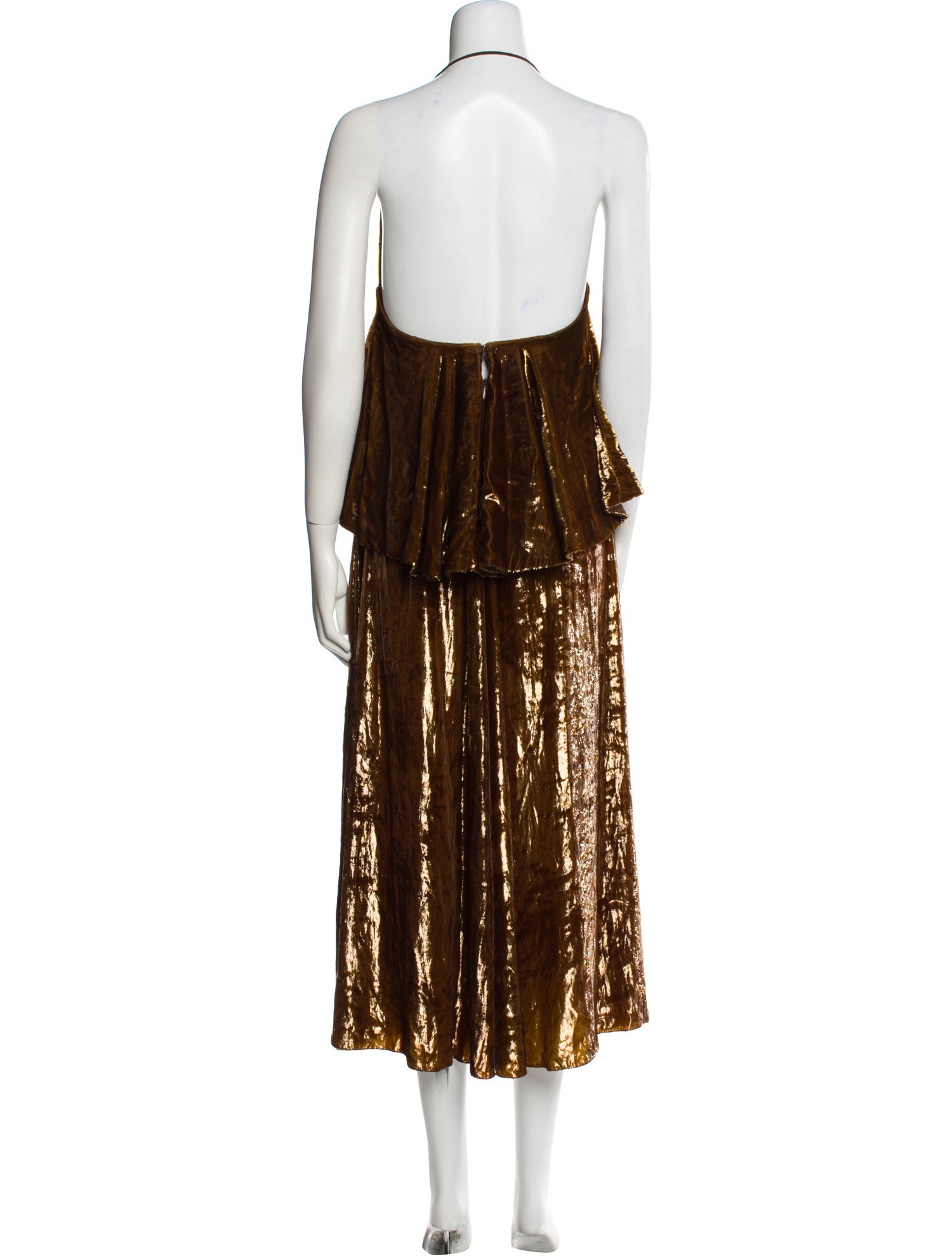 Françoise Halterneck Mini Dress